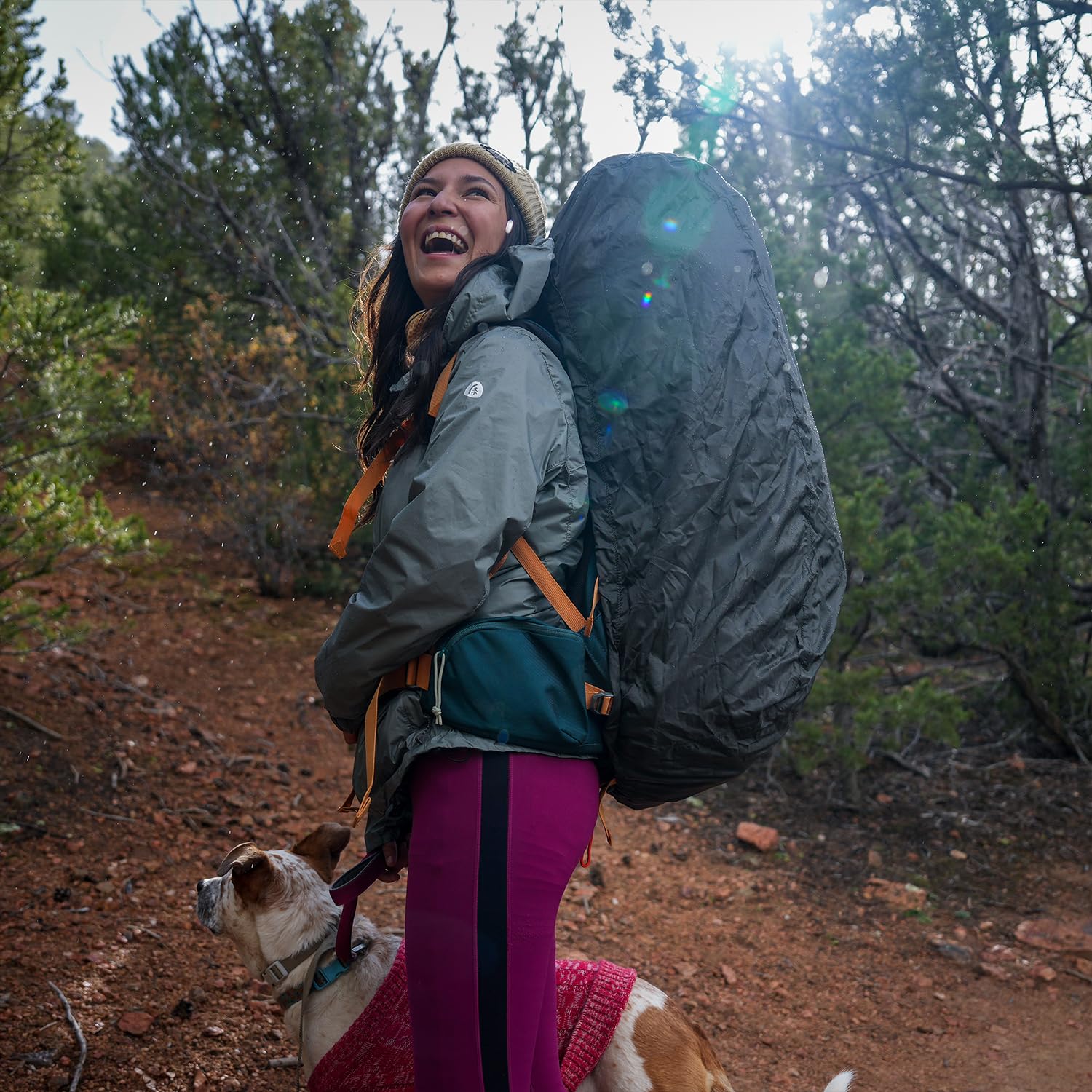 Kelty Backpack Rain Cover, Water Proof Cover for Hiking and Backpacking Packs 30 to 105 Liters, Elastic Cinch, Integrated Stuff Pocket, 2024 Update - Image 11
