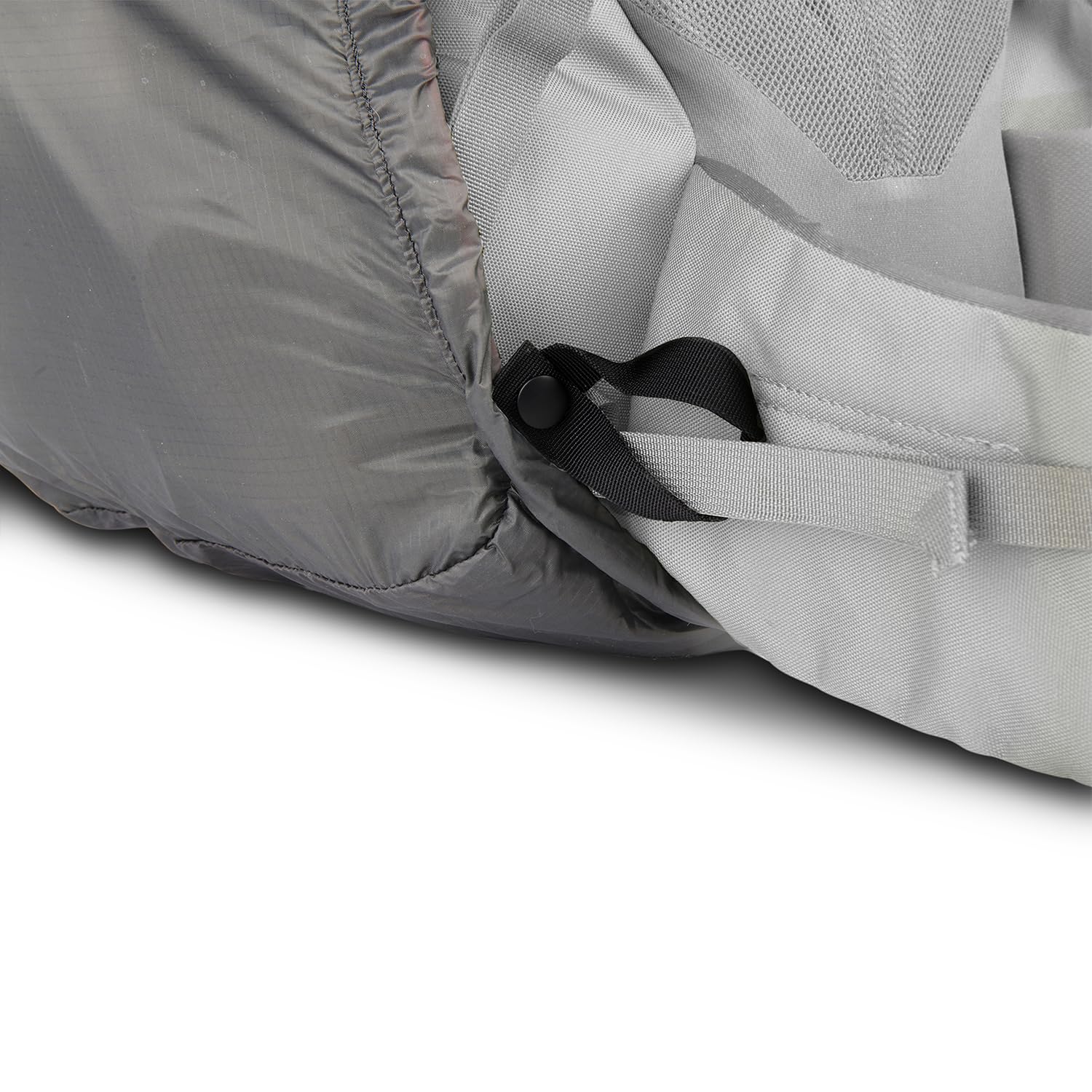 Kelty Backpack Rain Cover, Water Proof Cover for Hiking and Backpacking Packs 30 to 105 Liters, Elastic Cinch, Integrated Stuff Pocket, 2024 Update - Image 7