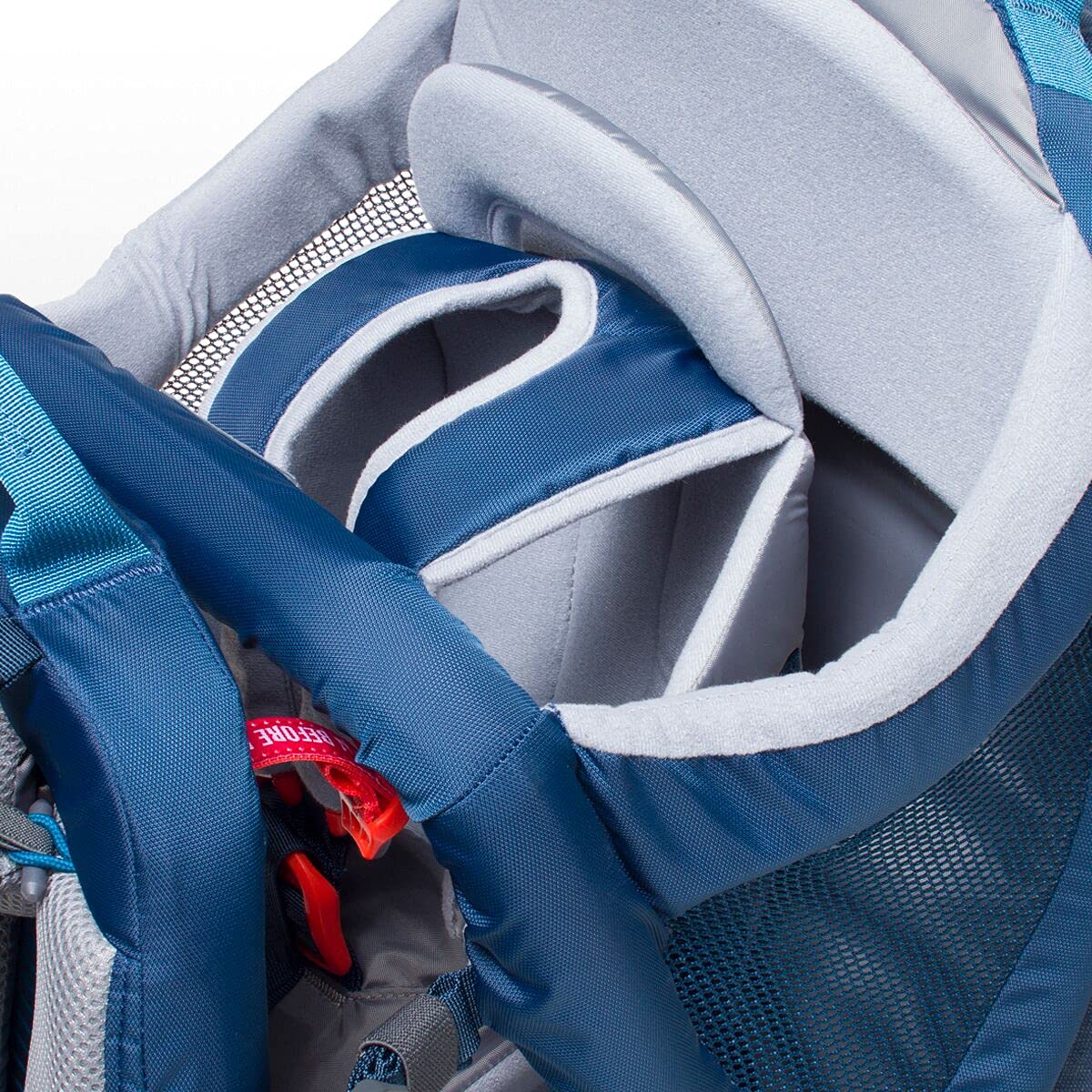Kelty Journey PerfectFit Child Carrier Backpack, Adjustable Suspension with Hipbelt, 5 Point Safety Harness, Large Zippered Mesh Pockets - Image 5