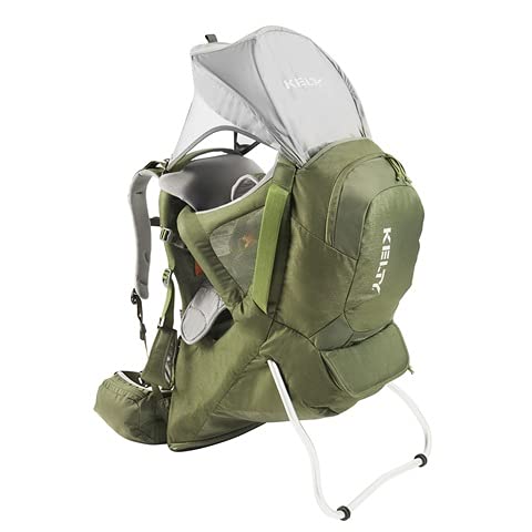 Kelty Journey Signature Child Carrier Backpack, Perfectfit Adjustable Suspension for Moms and Dads, 5 Point Safety Harness, Sunshade SPF Protection, Easy to Clean - Image 4