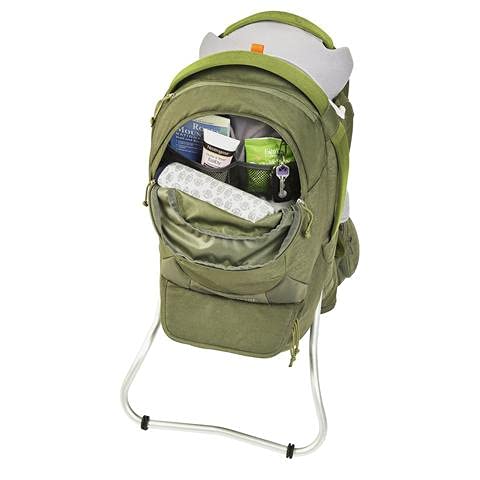 Kelty Journey PerfectFIT ELITE Child Carrier for Infants and Toddlers, Zippered Pockets, Waistbelt, Aluminum Frame, Sunshade - Image 6