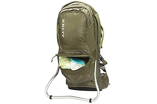 Kelty Journey PerfectFIT ELITE Child Carrier for Infants and Toddlers, Zippered Pockets, Waistbelt, Aluminum Frame, Sunshade - Image 7