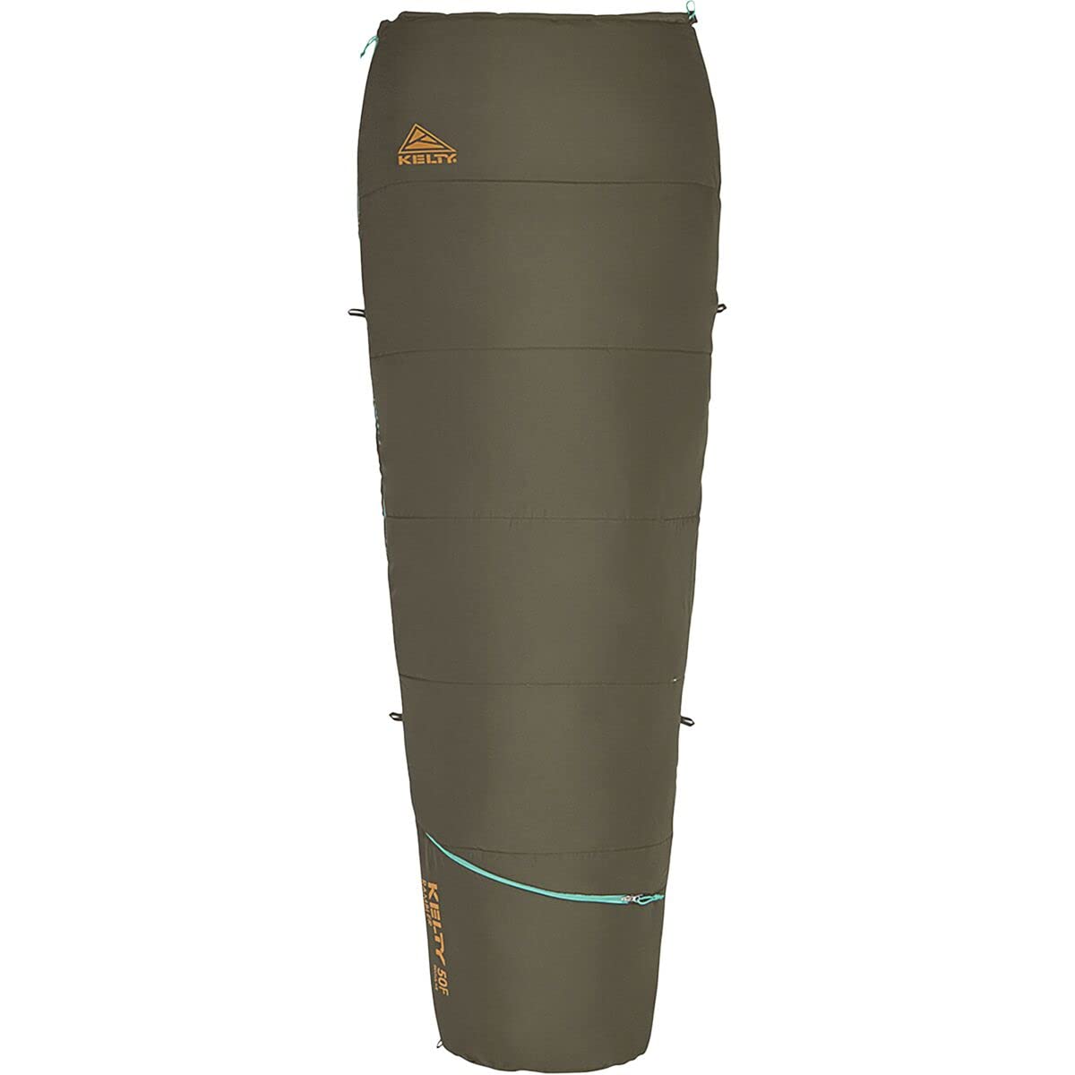 Kelty Rambler 50 Degree Synthetic CloudLoft Insulated Sleeping Bag, Unzips Completely to A Blanket, Anti-Snag Zipper & More - Image 4