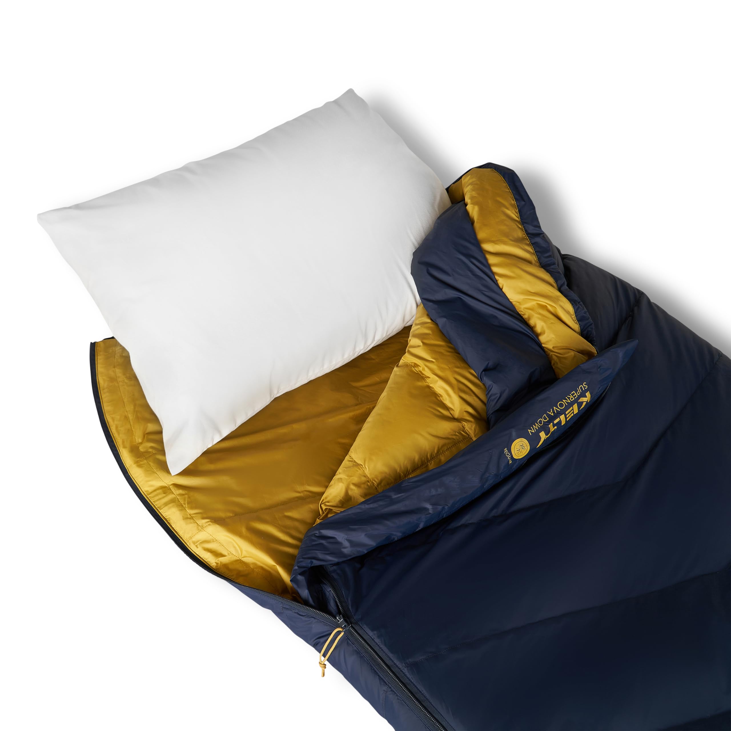 Kelty Supernova Down Sleeping Bag, Compact + Lightweight, Roomy Shape for All Body Types and Sleep Positions, Recycled Shell Fabrics - Image 18